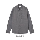 ディガンオックスフォードオーバーシャツ
