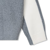 エルボーセクションヘビーカーディガン/ELBOW SECTION HEAVY CARDIGAN GREY