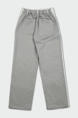 スプライスドデニムパンツ / Spliced Denim pants (white/grey)