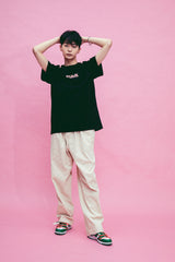 チェスワイドパンツ / IVORY CHESS WIDE PANTS
