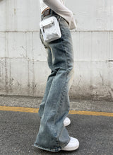ウォッシングビンテージデニムブーツカットパンツ / Washing Vintage Denim Bootcut Pants