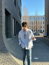 ジャストフィットデニムパンツ / Oz Just Fit Denim Pants (blue)
