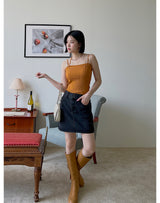 ムスクニットスリーブレス / Musk Knit Sleeveless (7color)