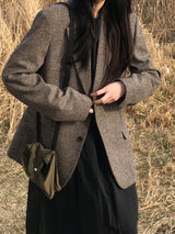 Tom check jacket
