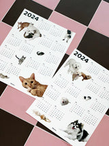 2024 CAT POSTER CALENDAR [A3]