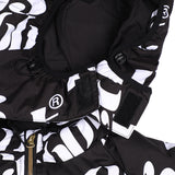 ロゴフーディーウェルロンパーカ/BSR2223FWJK001 LOGO HOODIE WELLON PARKA BLACK