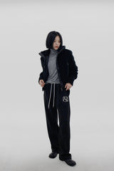 ブックルクロップハイネックジャケット/Bookle Crop High Neck Jacket (2color)
