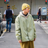 防水加工ノーカラージャケット