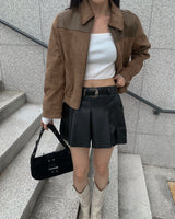 Vegan mix jacket