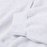 スーパーノーマルバルーンオーバーフリースフーディー( White Melange)