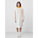 HOODIE LONG JERSEY DRESS_LIGHT GRAY (6609955127414)
