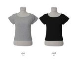 [SHOPPERMADE] パステルスクエア半袖Tシャツ (5color)