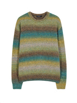 グラデーションセーター/GRADATION SWEATER GREEN YELLOW