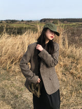 Tom check jacket