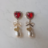 ラブリーレディピアス / Lovely Lady Piercing - Red
