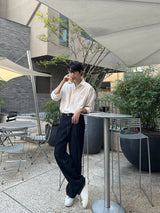 クボセミワイドローデニムパンツ (2 カラー)
