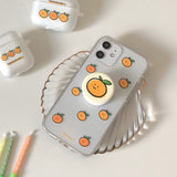 Tangerine shower iphone case (6648709775478)