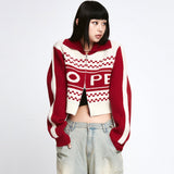 Wool NOPE Knit Zip-up [2 Color]