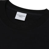 ベイビーフェイスアップルガール半袖Tシャツ ブラック