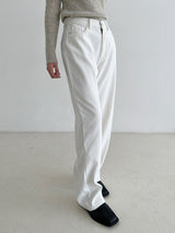 コーデリュロイブラッシュワイドパンツ / Corduroy brushed wide pants (2color)