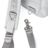 3-Way 2-Pocket Drawstring Bag (Silver)