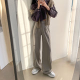 [beled made/short, long] standard date wide slacks