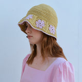 ハンドメイドフラワーズバケットハット / HANDMADE FLOWERS BUCKET HAT