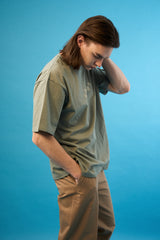 ペイズリーT / Paisley Tee_Olive Khaki