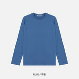 Perfect Semi Overfit Cotton Long Sleeve T Shirt (10color)