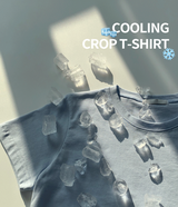 クールクロップ半袖Tシャツ (5color)