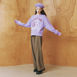 EYEYE LUCKY ME EMOJI SWEATSHIRT_LAVENDER (EEOO3WSR04W) (6622906744950)