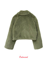 [MADE] Pudding Fur Jacket (Matcha Green)