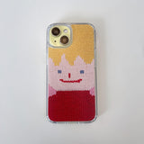 スマイリーフェイスハードジェルケース