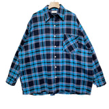 ケンディッドチェックボックスシャツ (2 color)
