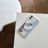 Cloudy Wave (Jell hard bumper+Acrylic Tok) (6587633565814)