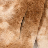 TOGGLE POINT CROP FUR JACKET [MULTI]