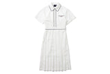 プリーツサマードレス / PLEATS SUMMER DRESS_WHITE
