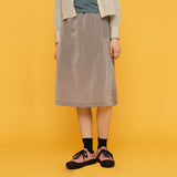 ナイロンスカート/NYLON SKIRT_PURPLE