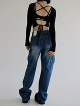 セニティーカーゴパンツ / no.5184 Senity Cargo Pants - Deep blue