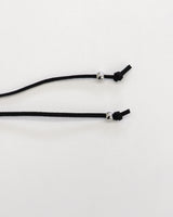 Roche Silver Bold Heart Strap Necklace