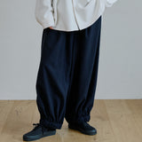 ユニセックスジョガーバルーンパンツ / unisex jogger balloon pants navy