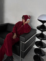 Perfect Velour String Pants (3color)