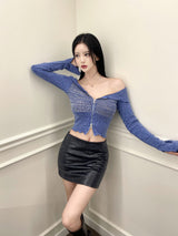 OMGオフジップアップ/754. OMG off zip-up (2color)