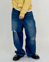 ダブルダメージワイドパンツ / DOUBLE DAMAGE WIDE PANTS