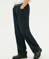 WASHING STITCH DENIM PANTS (INDIGO) (6585490047094)
