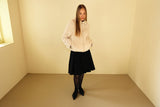 Snowflake fur jacket