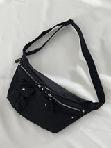 Zip pocket fanny bag