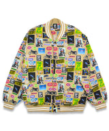 スペースグラフィック_バシティジャケット/ Space_Graphic Varsity Jacket BEIGE (6613187592310)
