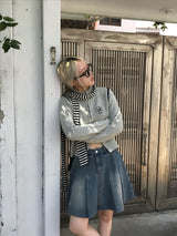ミッキーツータックミニスカート