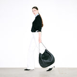 ADD HOBO BAG_LEATHER_BLACK